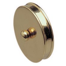 wall mounted brass effect end cap