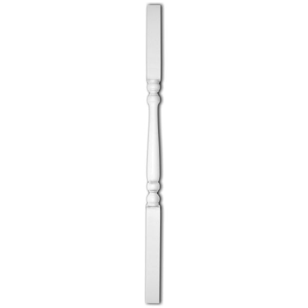 White Primed Colonial Spindles 41mm x 900mm | Jackson Woodturners