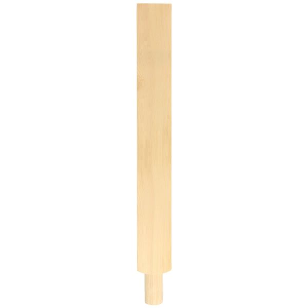 Pine Square Pegged Newel Post 90mm | Jackson Woodturners