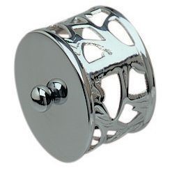 Chrome Filigree End Cap