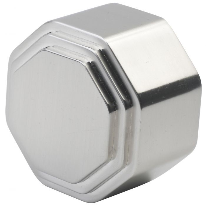 Chrome Octagonal End Cap